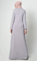 Simple Tee-Shirt Style Abaya