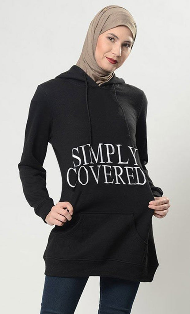 Simply Covered Hoodie Sweatshirt - EastEssence.com