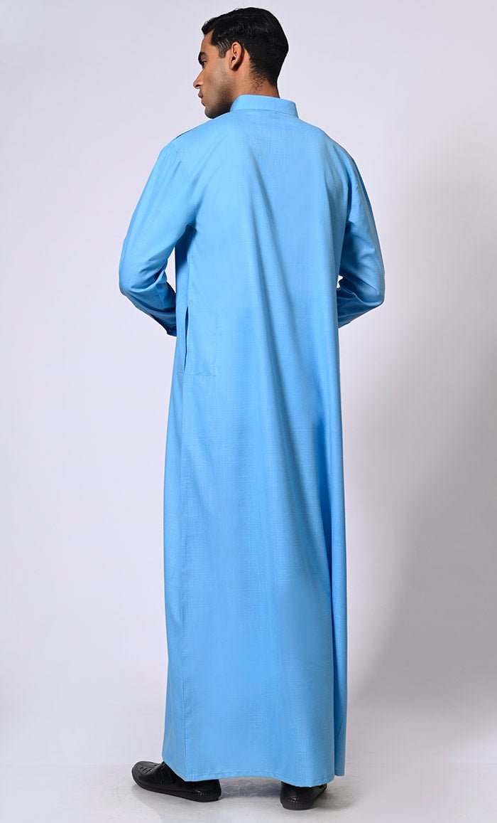 Sky Blue Men's Thobe