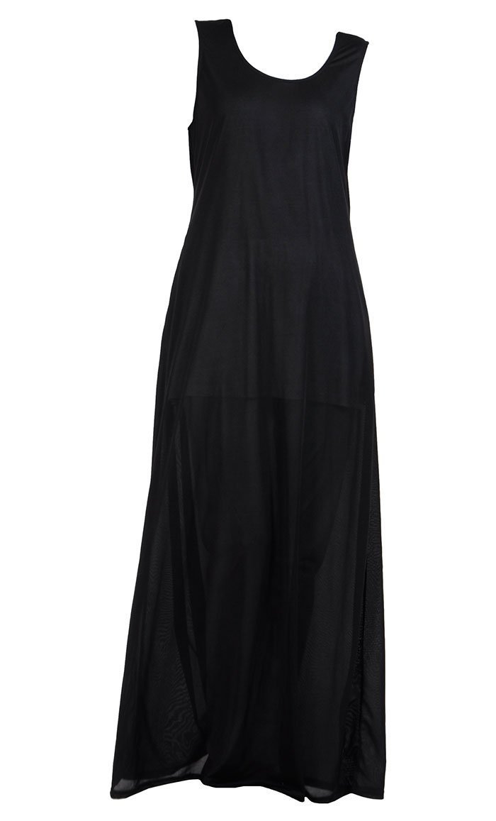 Casual Women Cotton Sleeveless Shirt Slip Dress Homewear Sleepwear Inner  Dress | eBay