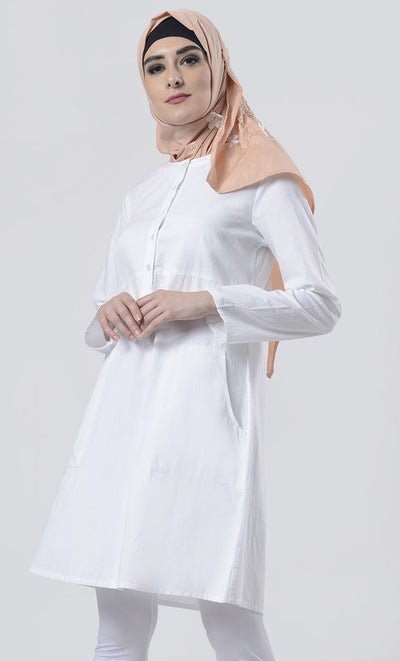 White Sober Everyday wear