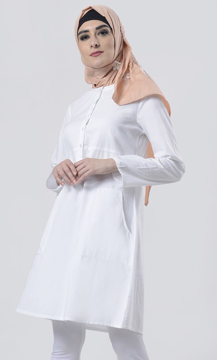 White Sober Everyday wear