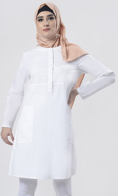 White Sober Everyday wear
