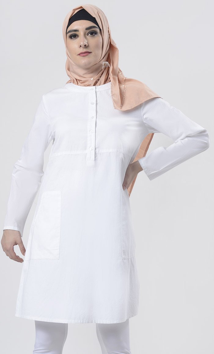 White Sober Everyday wear