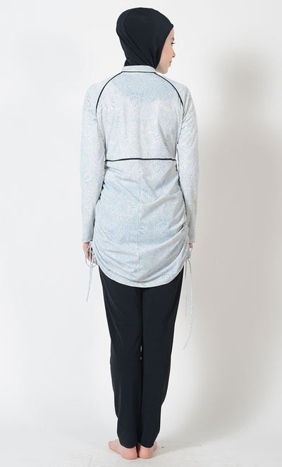 Soft Tropic Print Swimwear Burkini - Final Sale Item - EastEssence.com