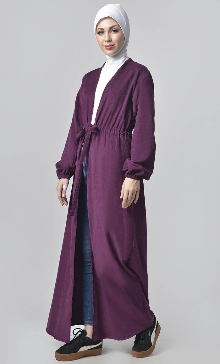 Solid Corduroy Jacket - EastEssence.com