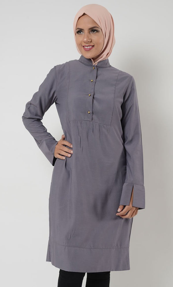 Split Cuff Designer Tunic - EastEssence.com