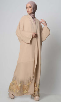 Statement Trendy Shrug-Sand - EastEssence.com