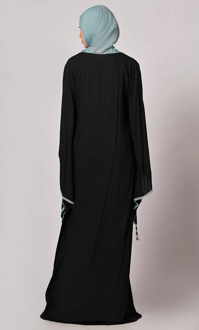 Stone-Encrusted Abaya