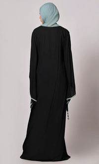 Stone-Encrusted Abaya