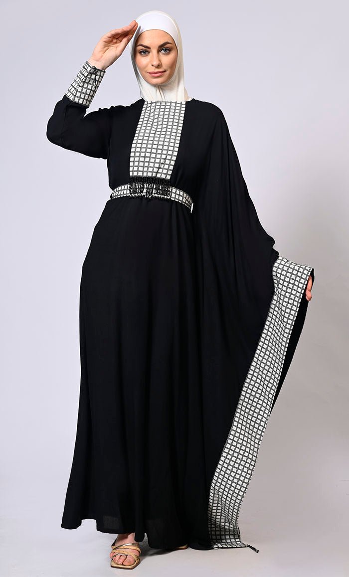 Sequin Splendor Elegant Kaftan