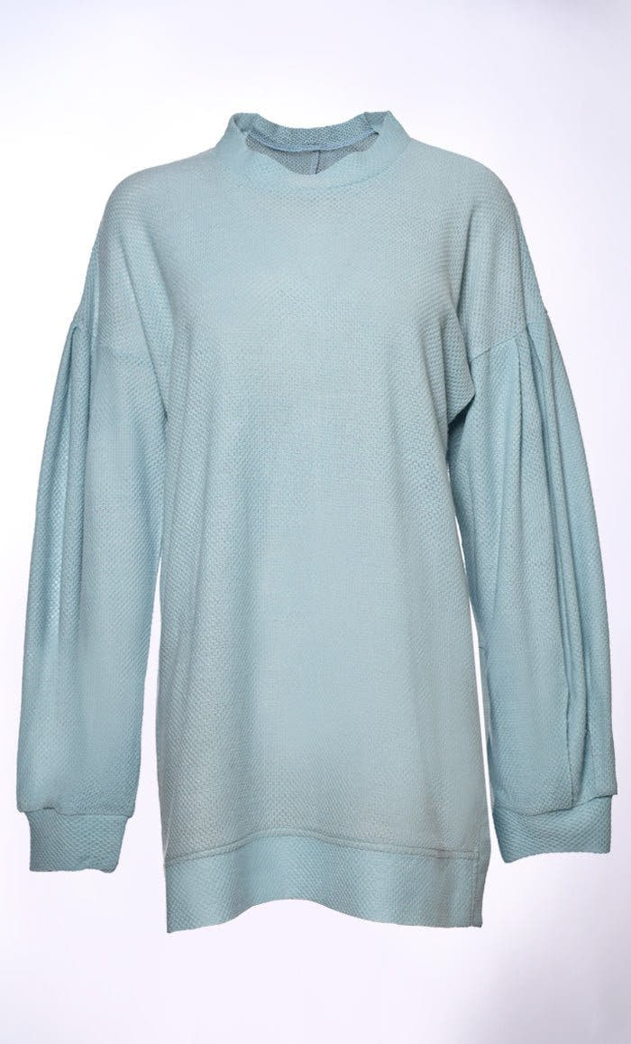 Round Neck Korean Knit Sweater ·Full Sleeves
