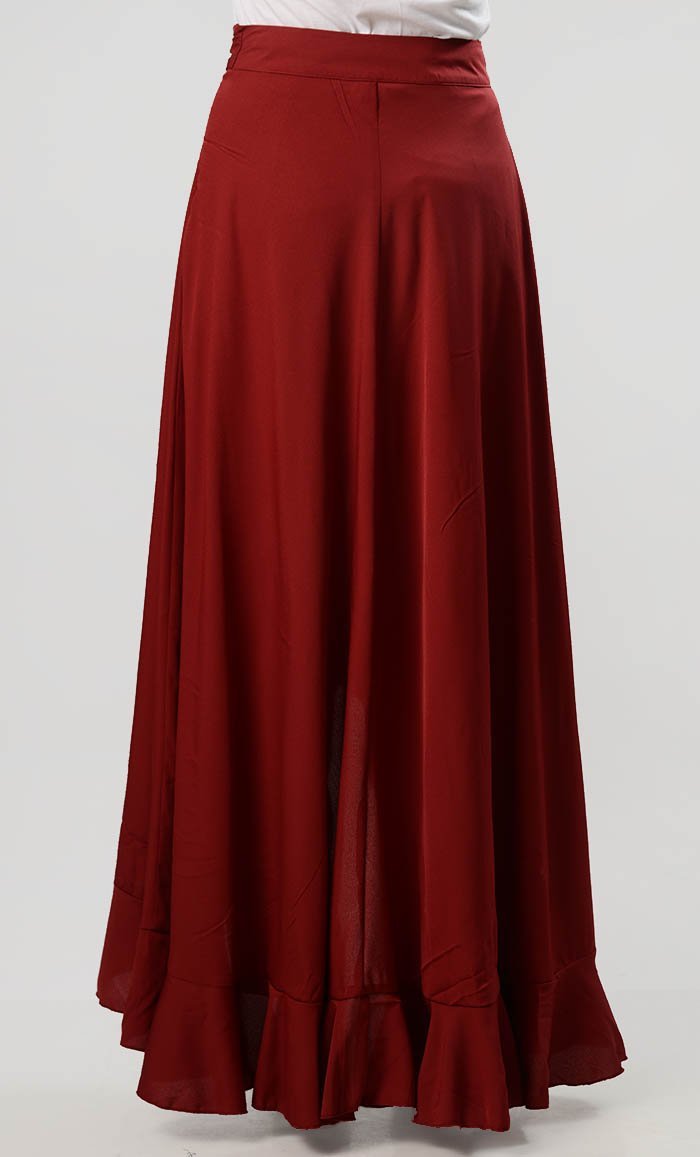 The Ruffle Fall Everyday Skirt - EastEssence.com