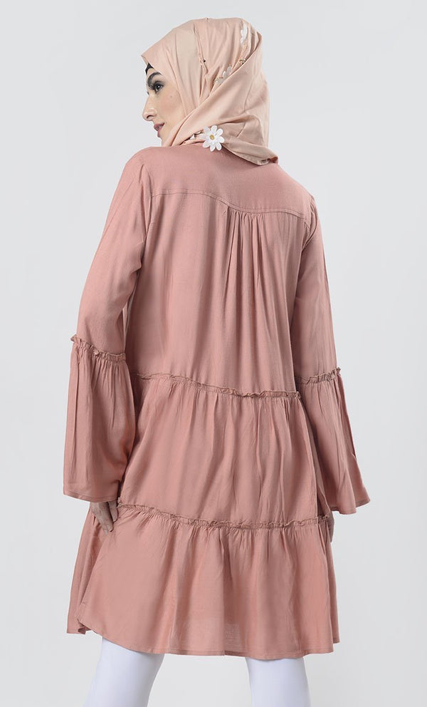 Tiered Burlwood Everyday Wear Soft