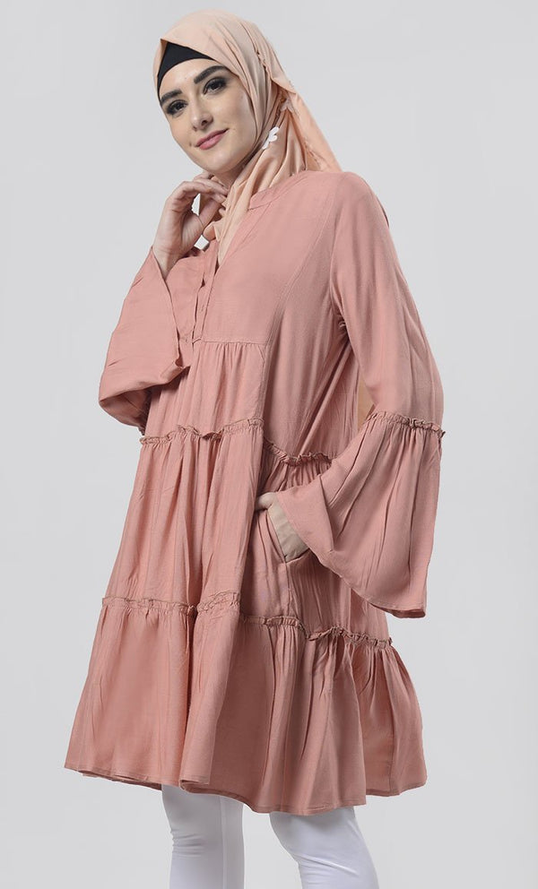 Tiered Burlwood Everyday Wear Soft