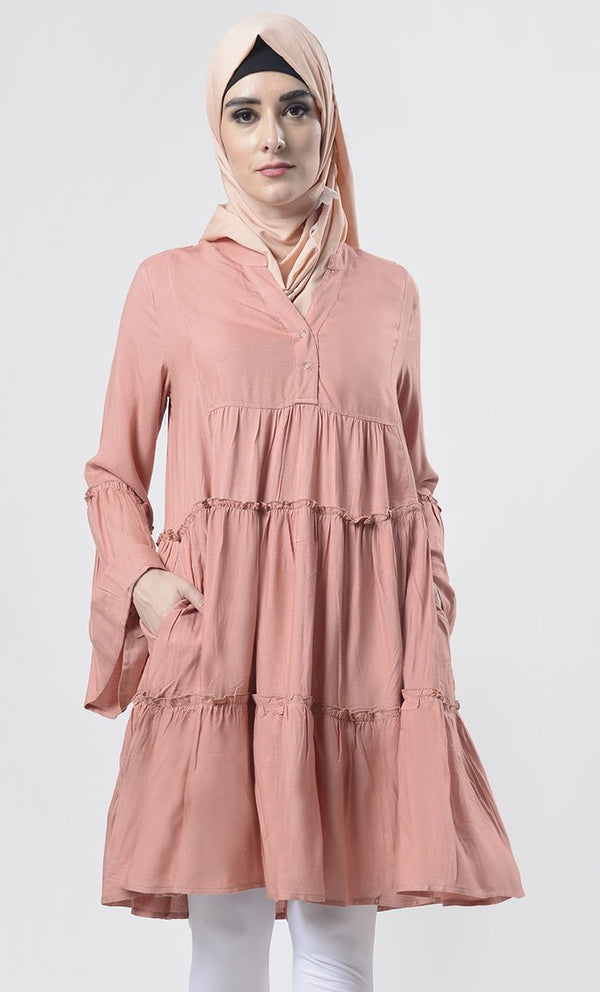 Tiered Burlwood Everyday Wear Soft