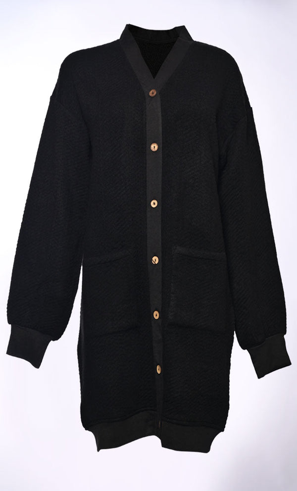 Tonal Tranquility: Cardigans with Subtle Color Pops - EastEssence.com