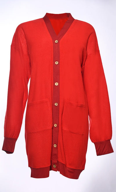 Tonal Tranquility: Cardigans with Subtle Color Pops - EastEssence.com