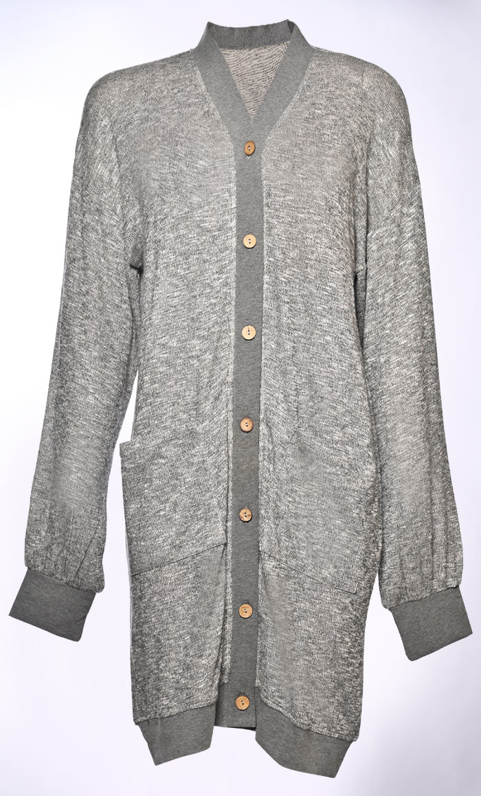 Tonal Tranquility: Cardigans with Subtle Color Pops - EastEssence.com