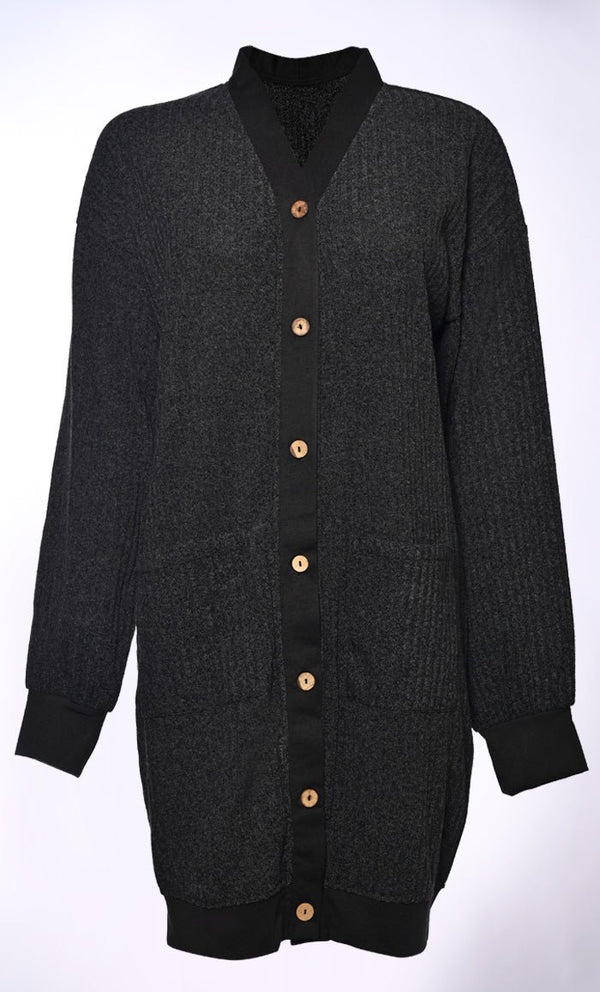 Tonal Tranquility: Cardigans with Subtle Color Pops - EastEssence.com