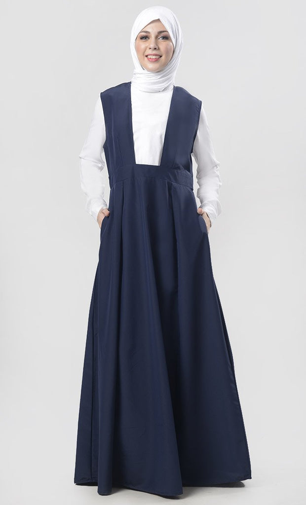 Unique Style Abaya With Inner Shirt - EastEssence.com
