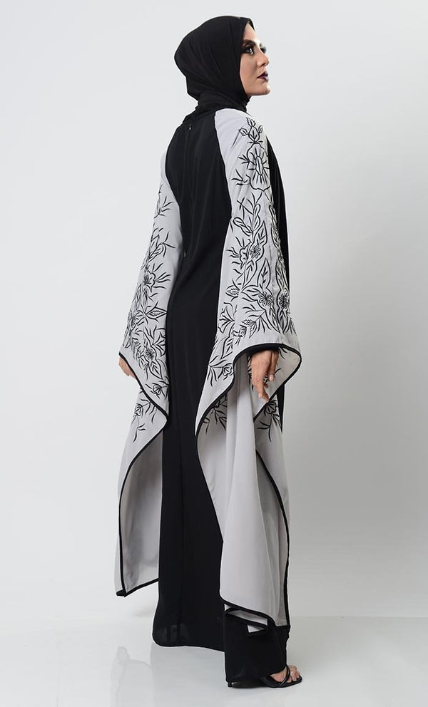 Urban Classic Embroidered Abaya - EastEssence.com