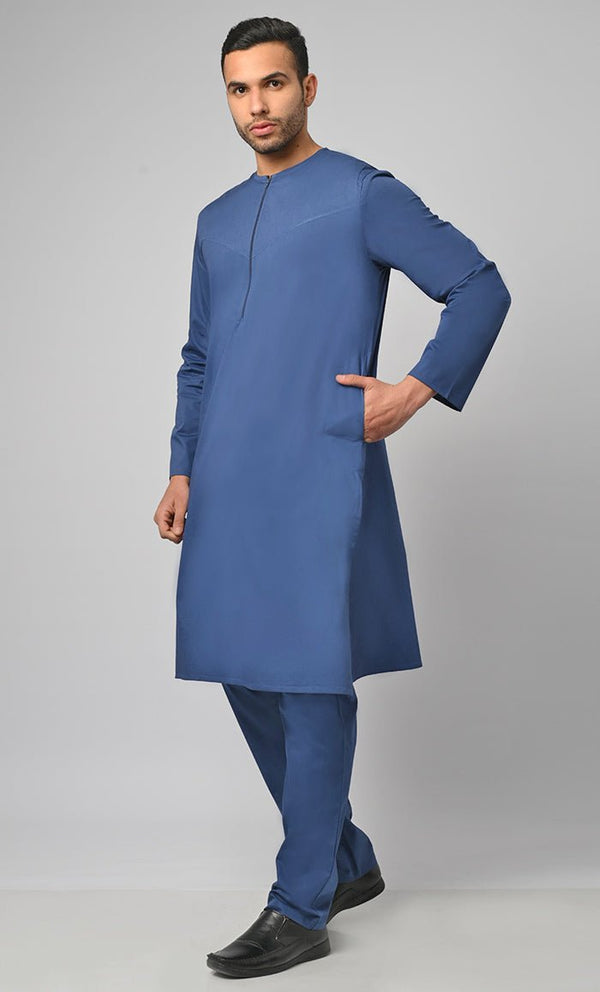 Waliyullah Modest Muslim Mens Kurta Pajama Set