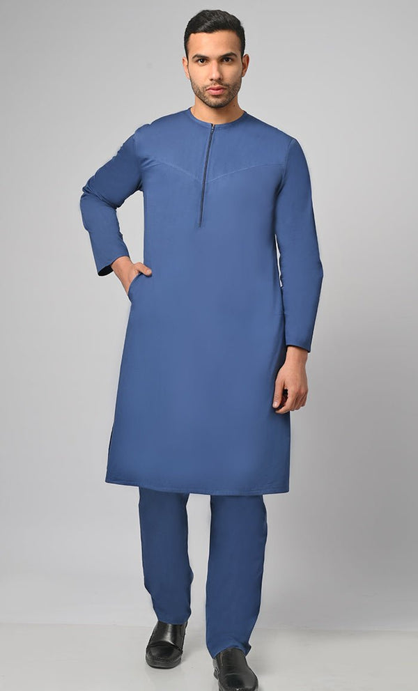 Waliyullah Modest Muslim Mens Kurta Pajama Set