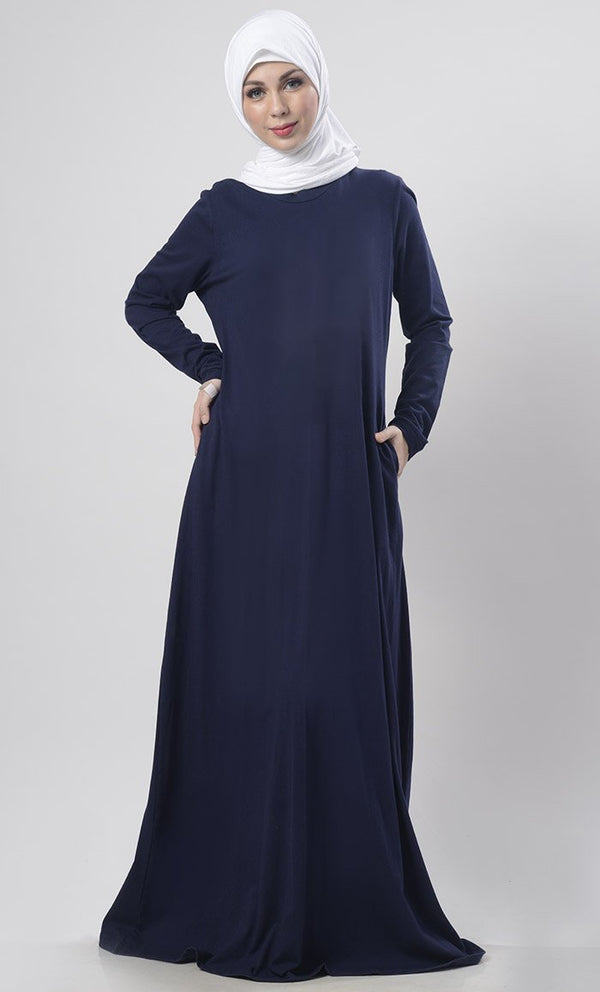 Warm Winter Jersey Abaya