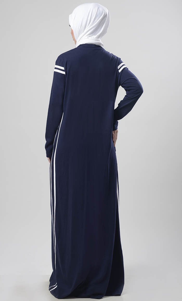 Warm Winter Jersey Abaya - EastEssence.com