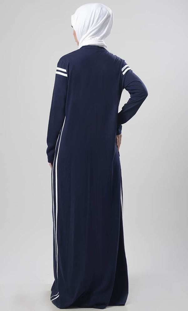 Warm Winter Jersey Abaya - EastEssence.com