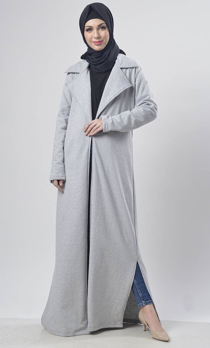 Winter Fleece Modest Length Jacket - EastEssence.com