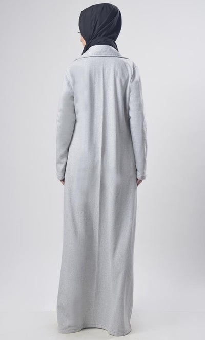 Winter Fleece Modest Length Jacket - EastEssence.com