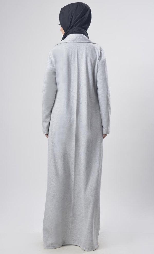 Winter Fleece Modest Length Jacket - EastEssence.com