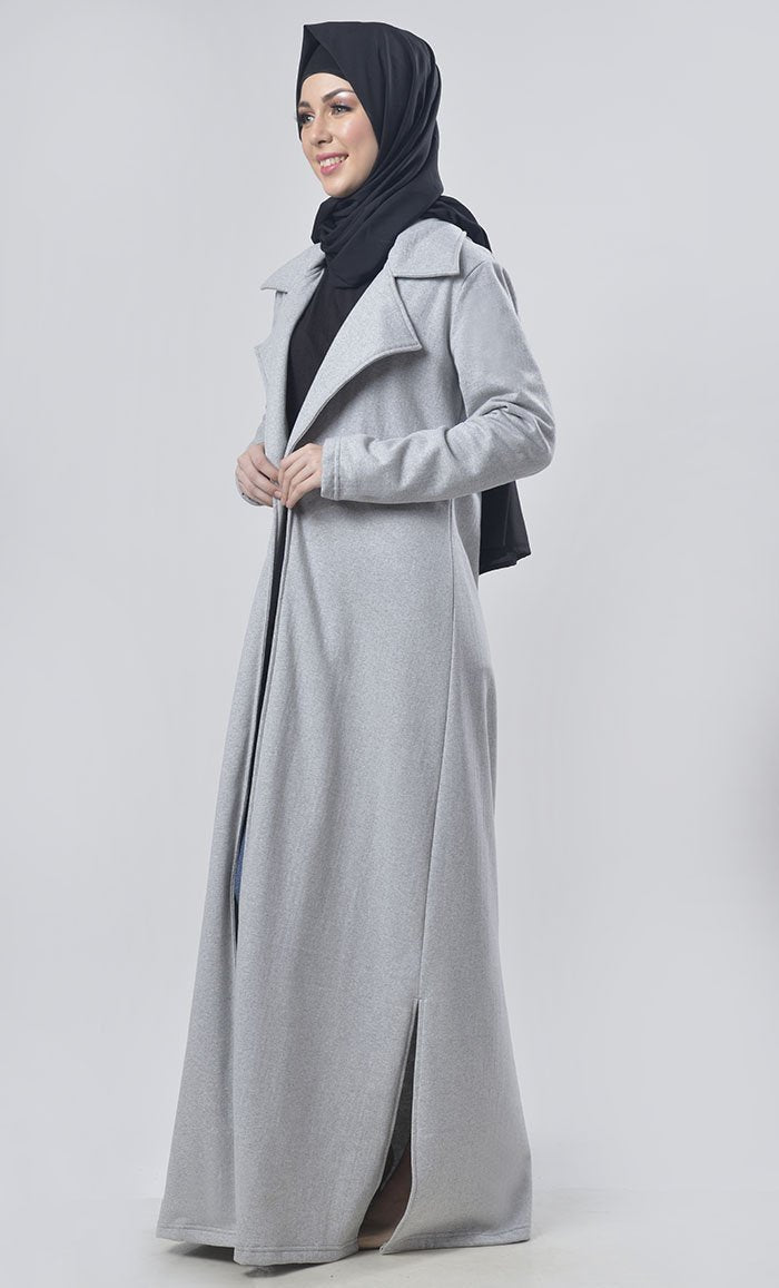 Winter Fleece Modest Length Jacket - EastEssence.com