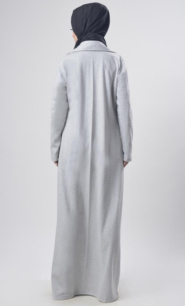 Winter Fleece Modest Length Jacket - EastEssence.com