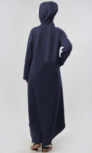 Winter Fleece Modest Length Zipper Jacket - EastEssence.com