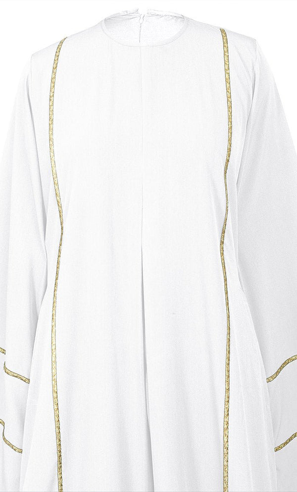 Women's Beautiful White Abaya