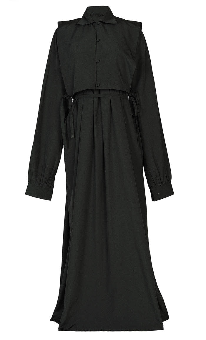Women's Black Kashibo Abaya