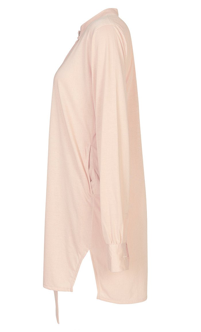 Women's Everydaywear Sand Viscose Jersey Tunic - EastEssence.com