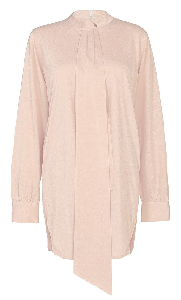 Women's Everydaywear Sand Viscose Jersey Tunic - EastEssence.com