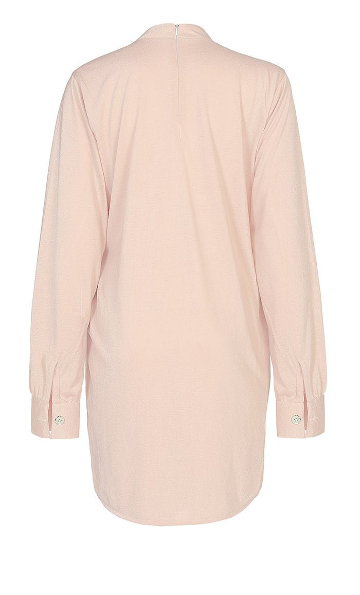 Women's Everydaywear Sand Viscose Jersey Tunic - EastEssence.com