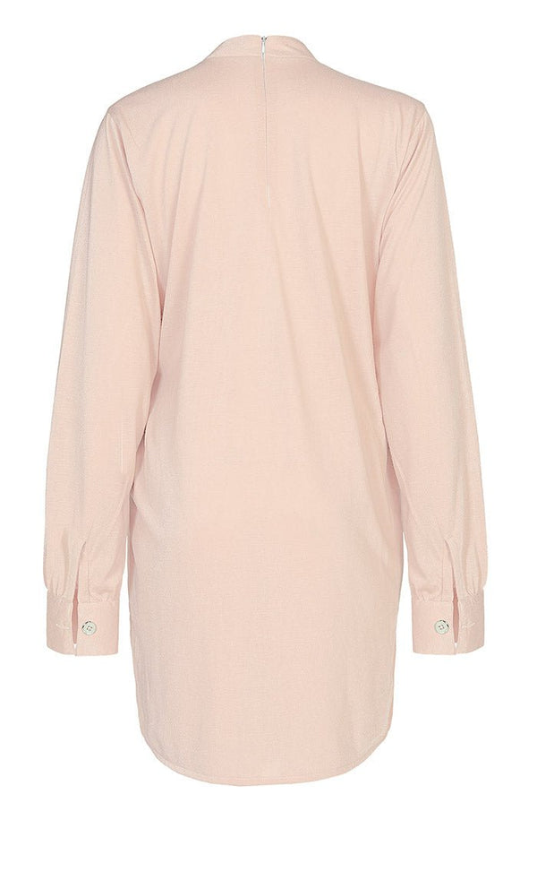 Women's Everydaywear Sand Viscose Jersey Tunic - EastEssence.com