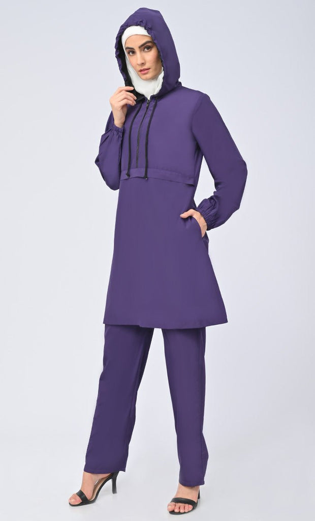 Women's Modest Islamic Kashibo Hooded Set - EastEssence.com