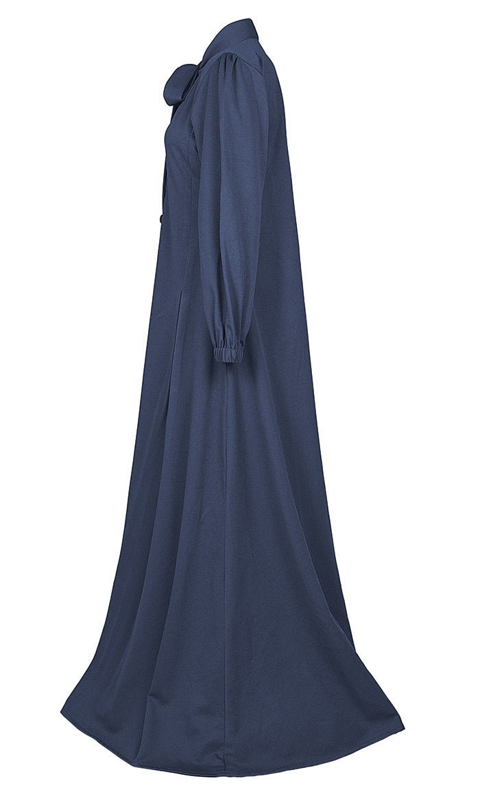 Women's Warm Dark Grey Abaya