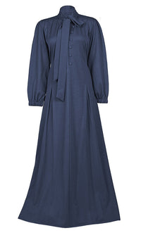 Women's Warm Dark Grey Abaya