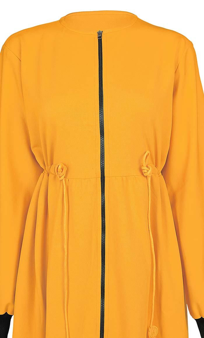 Women's Yellow Warm Pantorama Tunic - EastEssence.com
