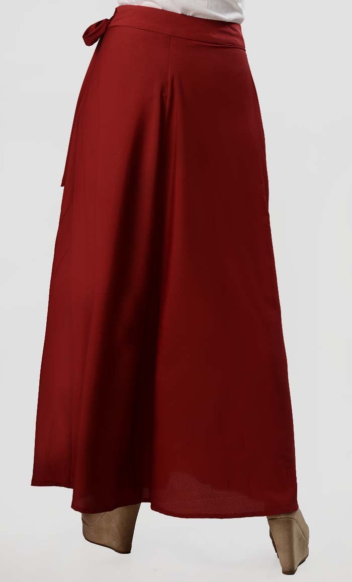 Wrap Around Ruffle Skirt - EastEssence.com