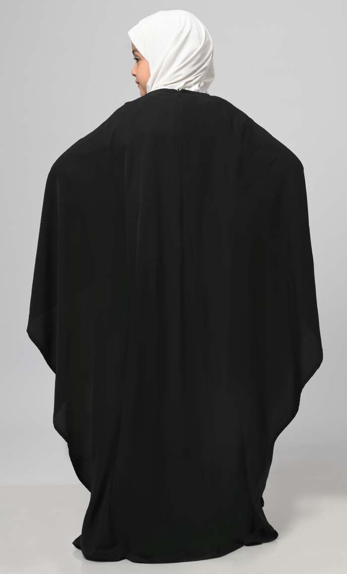 Zara Girl'S Modest Muslim Embroidered Kaftan - EastEssence.com